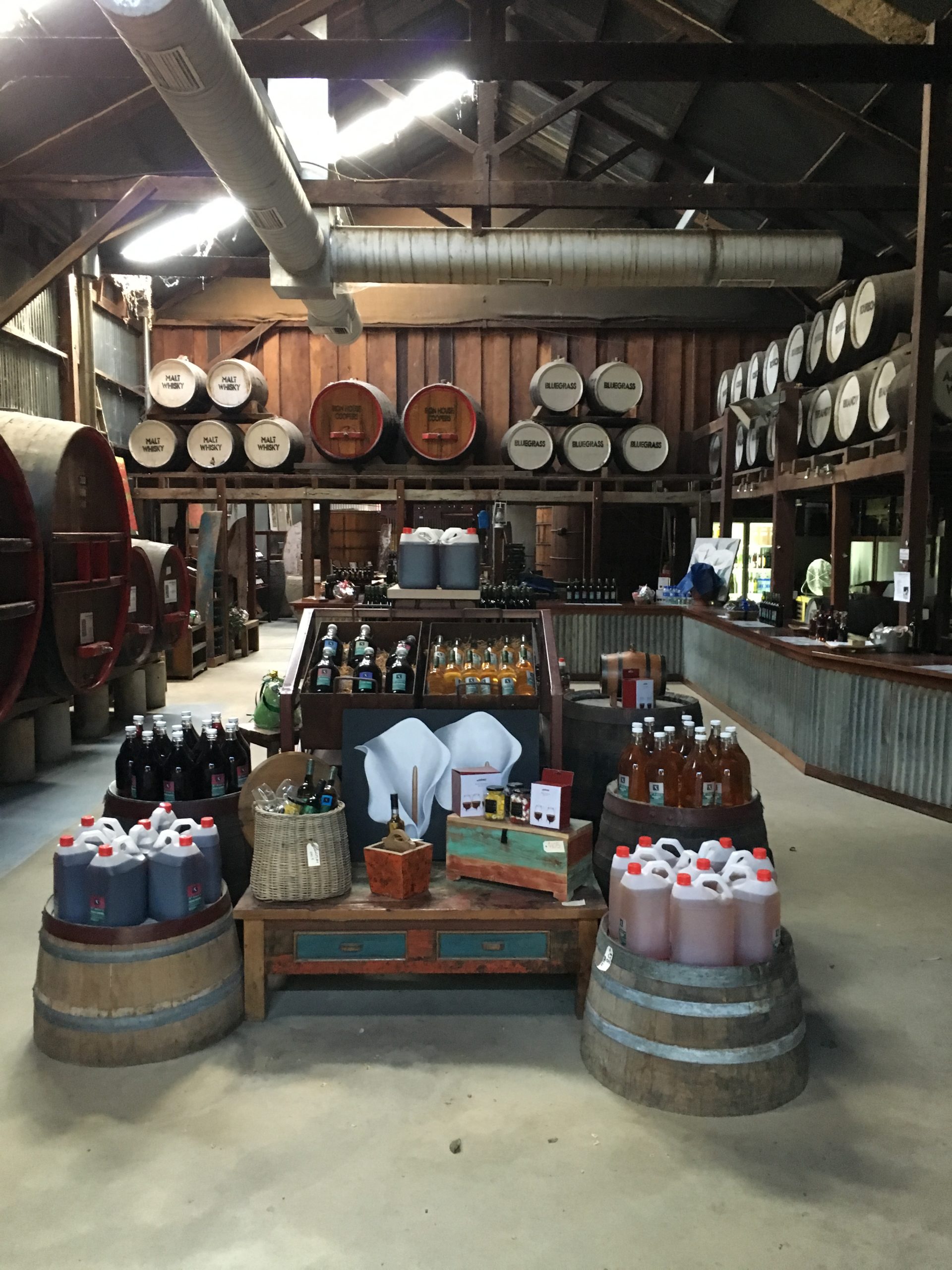 St Anne's Wine and Port Decanter at Echuca Cellar Doors