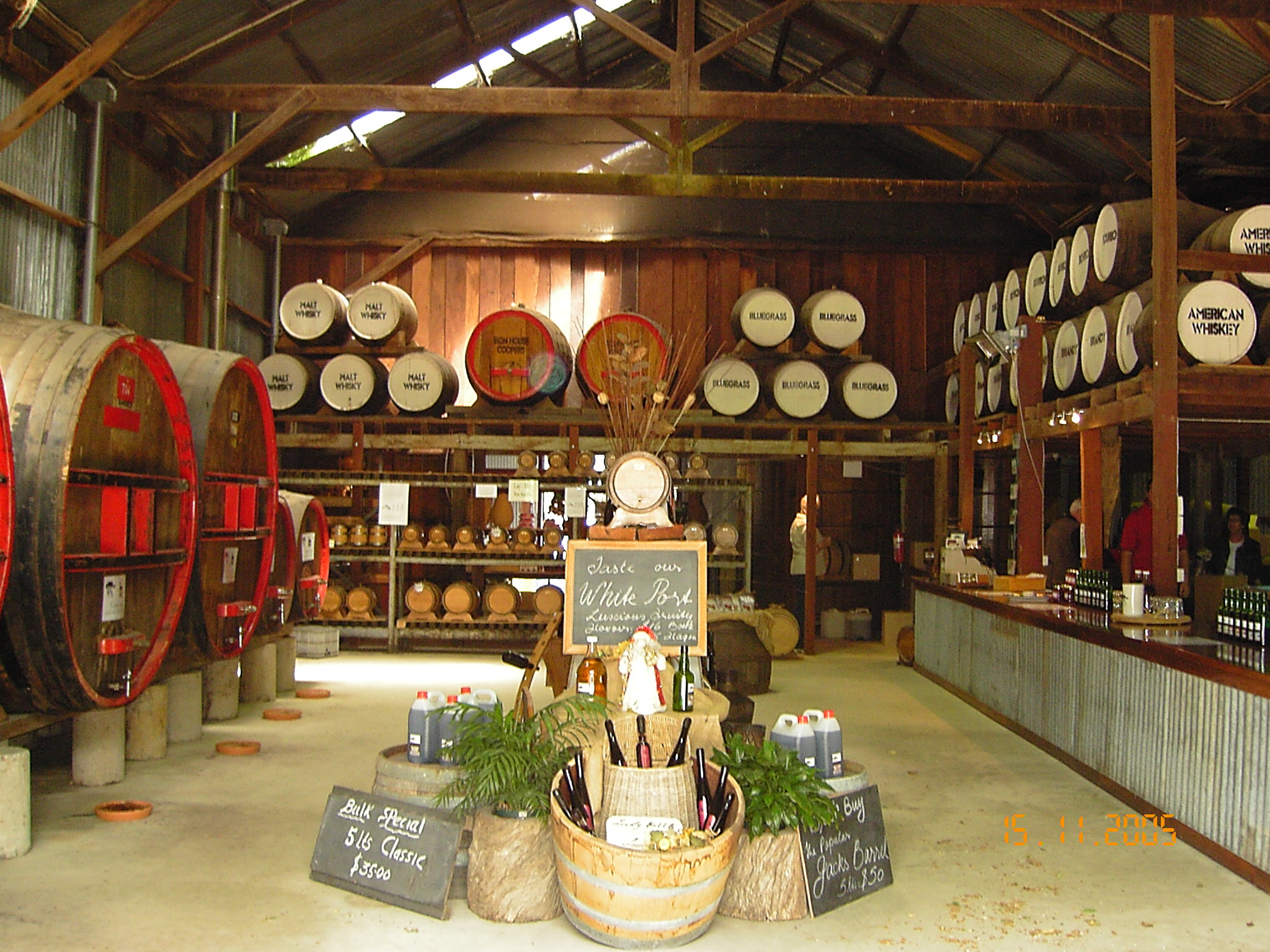 St Anne's Winery Wine, Port & Products at Moama Cellar Door