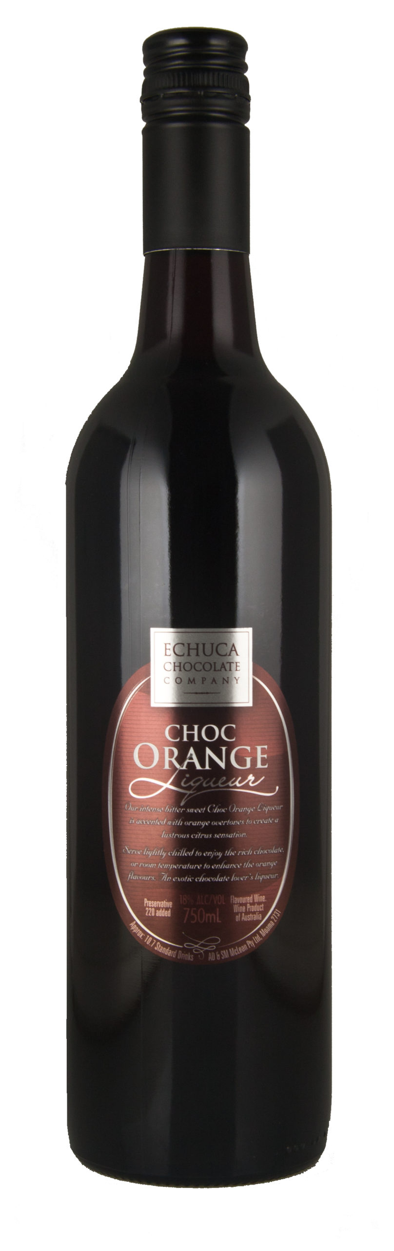 Choc Orange Liqueur from Echuca Chocolate Company