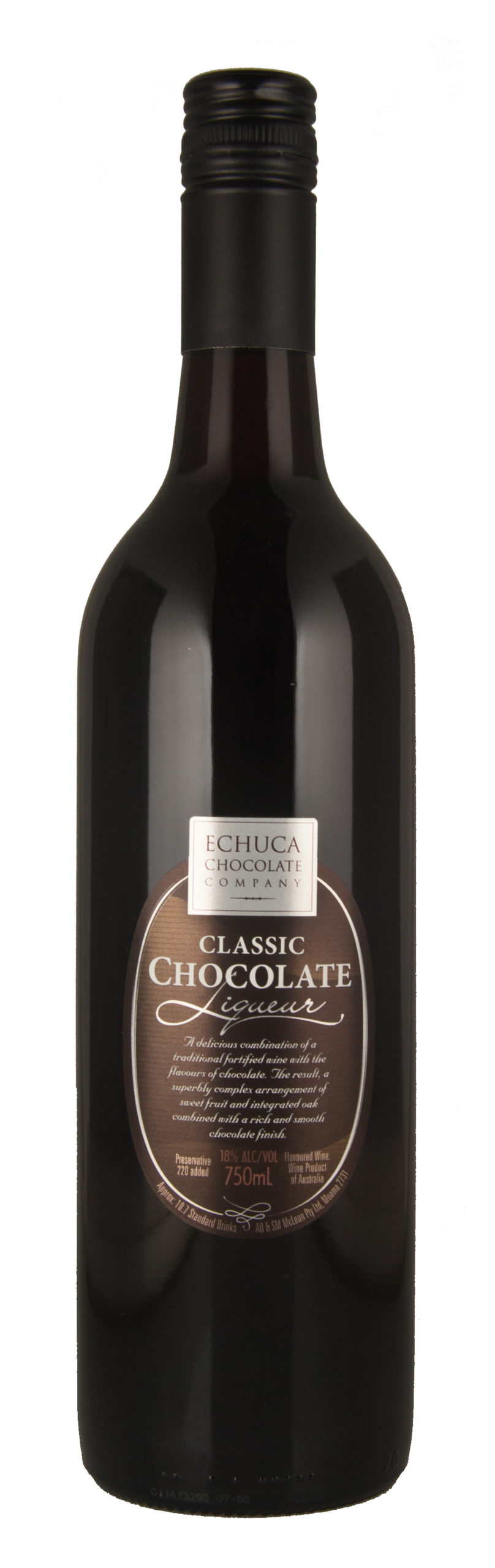 Classic Chocolate Liqueur from Echuca Chocolate Company