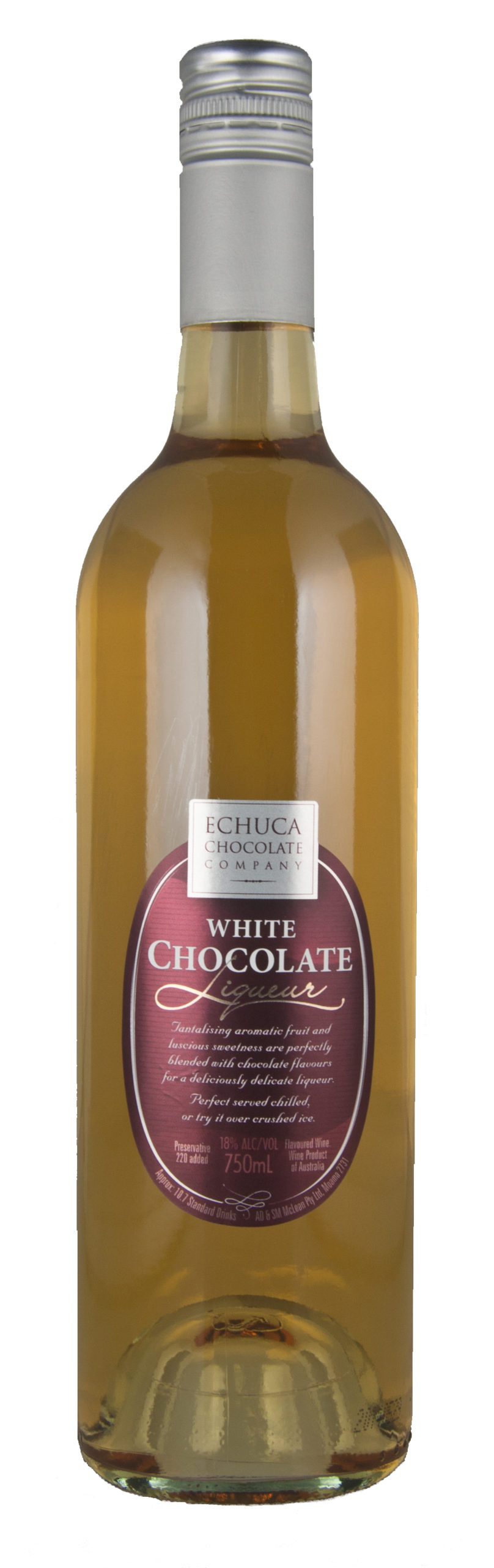 White Chocolate Liqueur from Echuca Chocolate Company