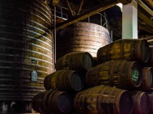 St Anne's Winery Wine Barrels
