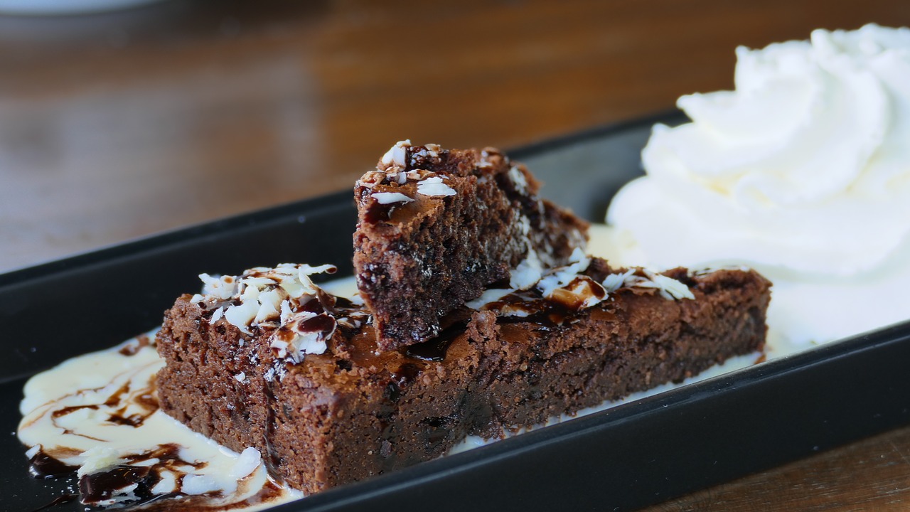 Brownie and Ice-cream | St Anne's Winery